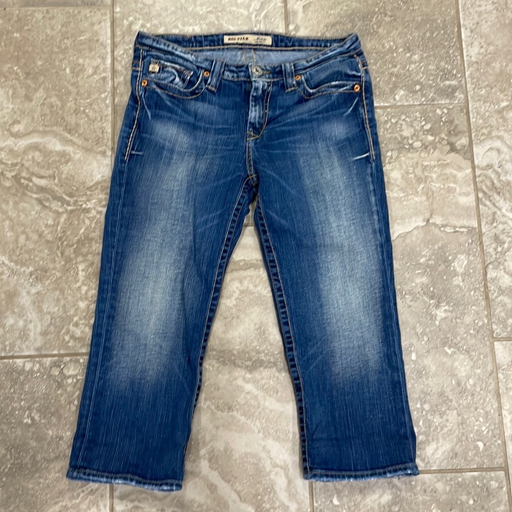 Big Star Maddie Mid Rise Cropped Jeans‎ 28